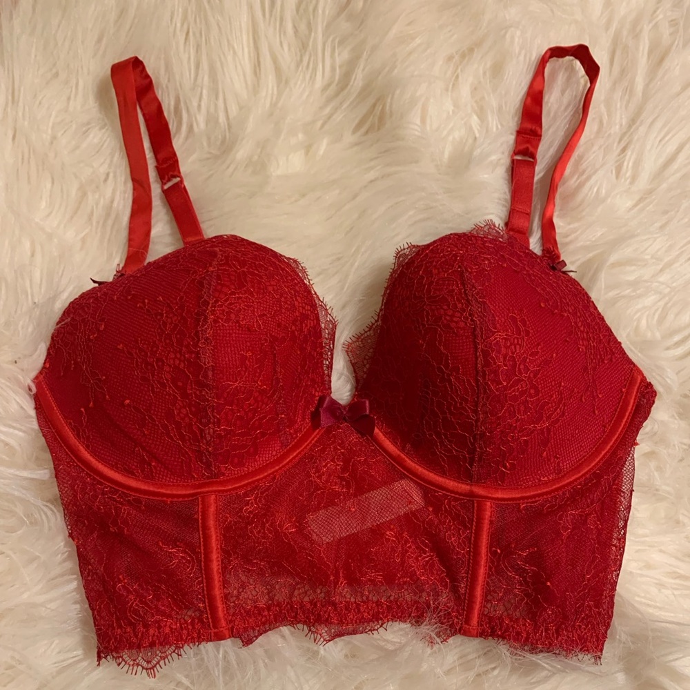 Victoria Secret 34D RED Bra